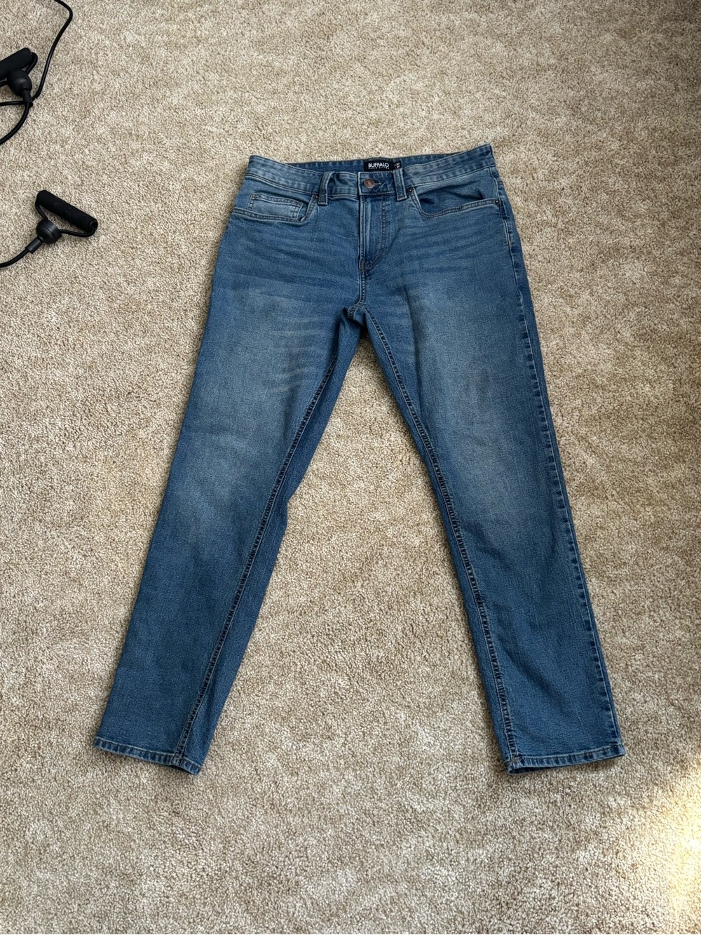 Buffalo David Bitton Men's Slim Blue Denim Jeans